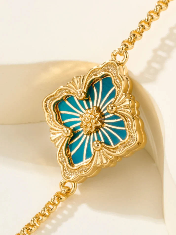 [Dream]B.C.L ENAMELED One-Flower Bracelet£¨Various Colors)