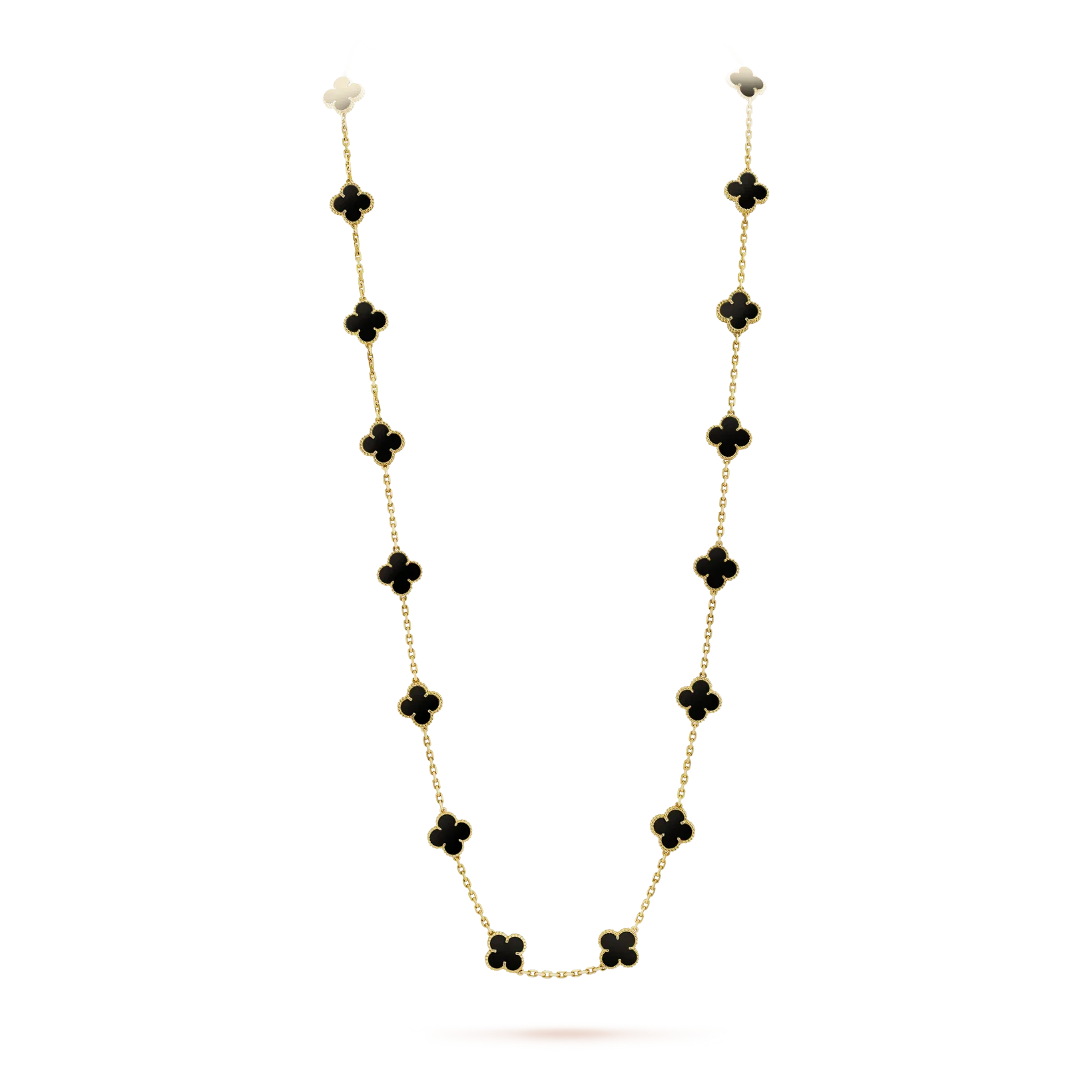 „Dream“ CLOVER 20 MOTIVE ONYX-HALSKETTE