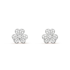 ®Dream® CLOVER COMOS DIAMOND EARRINGS SILVER