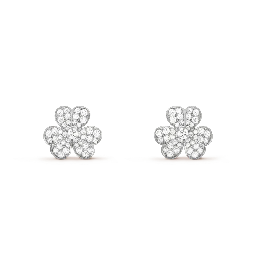 "Dream" CLOVER COMOS DIAMANT OHRRINGE SILBER