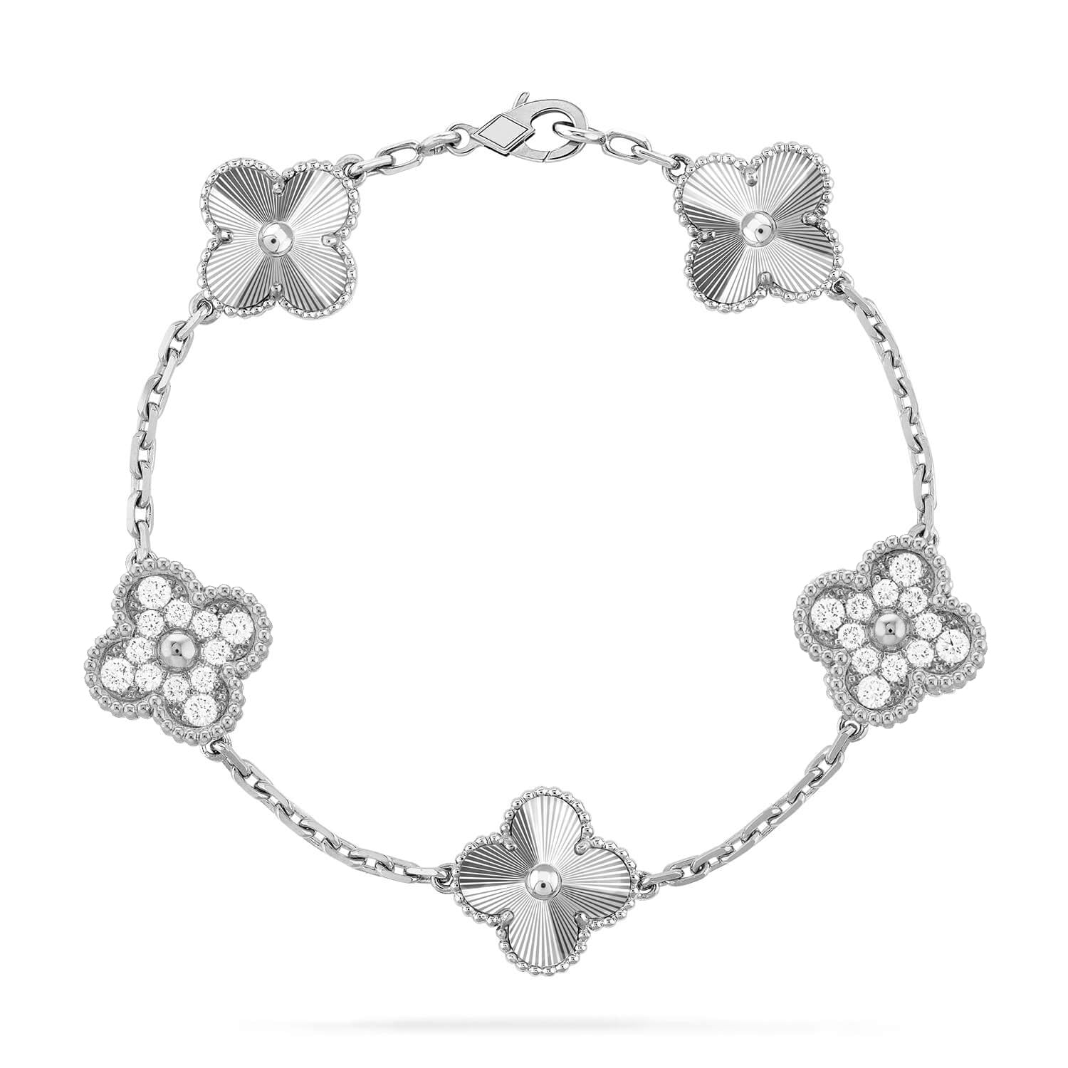 [Dream]New CLOVER 5 MOTIF LASER BRACELET COLLECTION