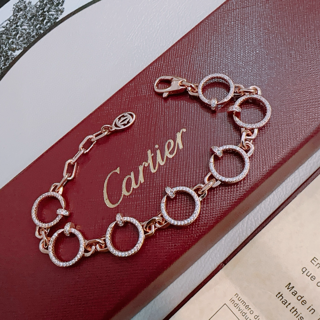 „Dream“LOVE-Armband von JUSTE mit Diamanten