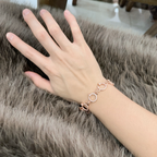 „Dream“LOVE-Armband von JUSTE mit Diamanten