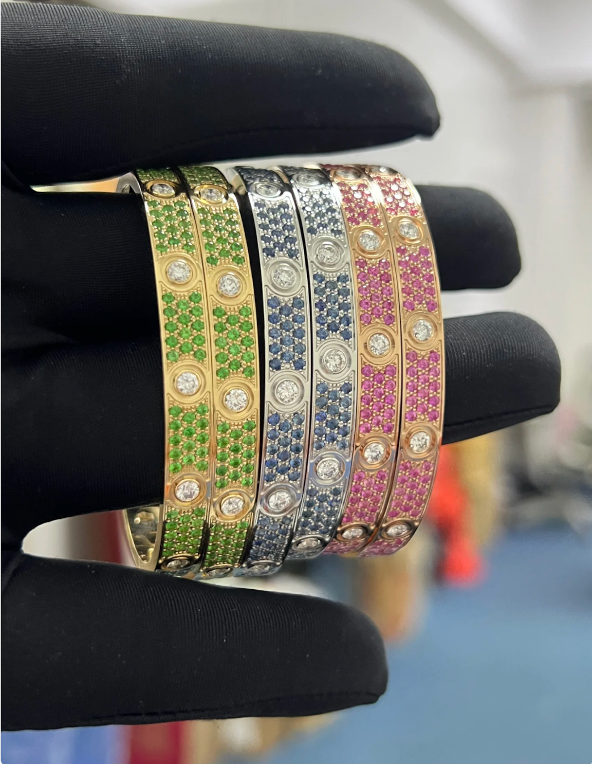 ¡®Dream¡¯ LOVE ARMBAND 6,1MM DIAMANTBESETZT