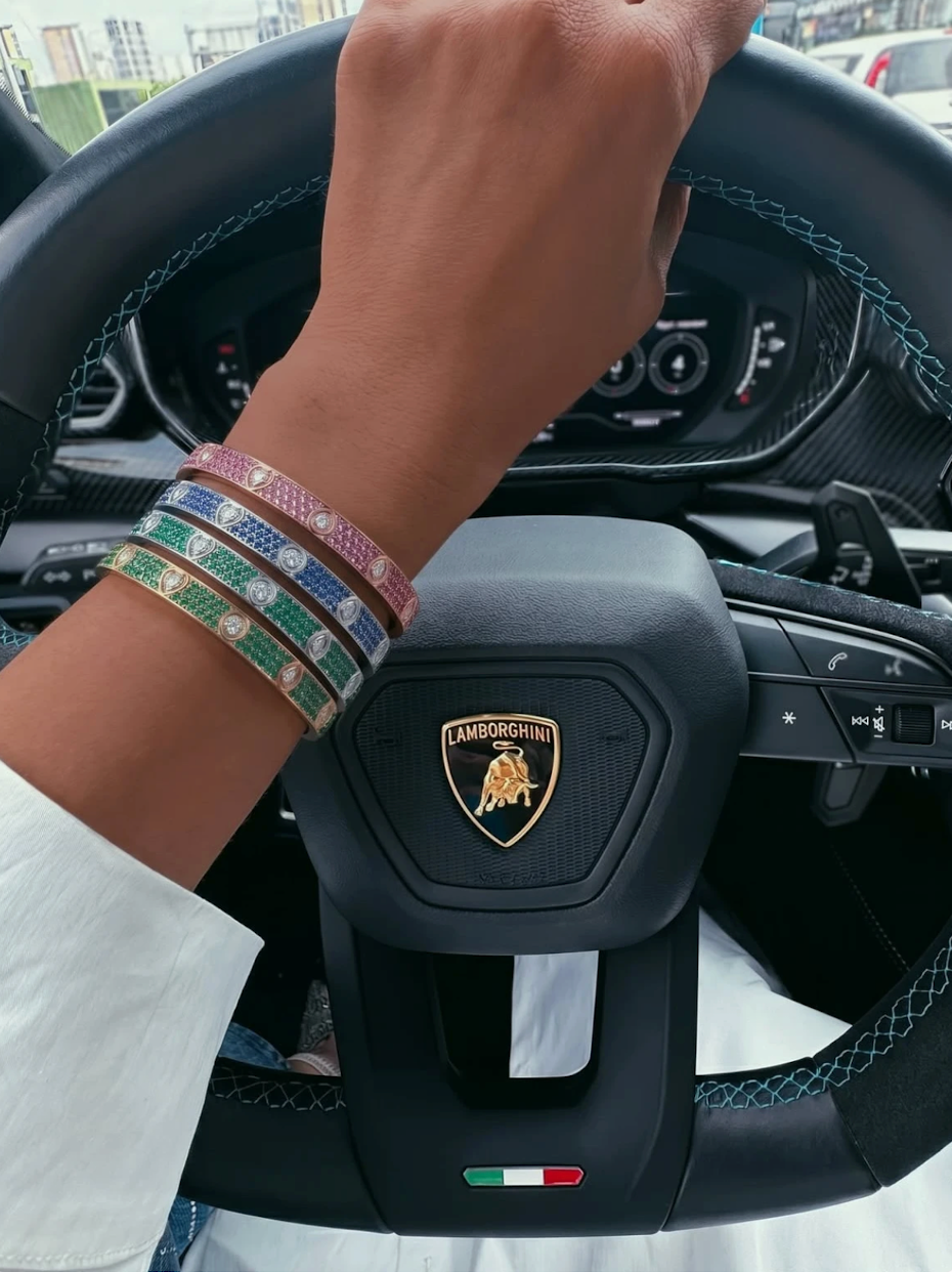 ¡®Dream¡¯ LOVE ARMBAND 6,1MM DIAMANTBESETZT