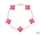 [Dream] 26 NEW PINK BUBBLE ENAMEL Bracelet