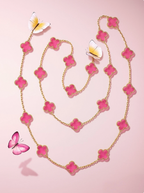 [Dream] 26 NEW PINK BUBBLE ENAMEL Necklace