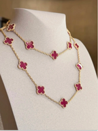 [Dream] 26 NEW PINK BUBBLE ENAMEL Necklace