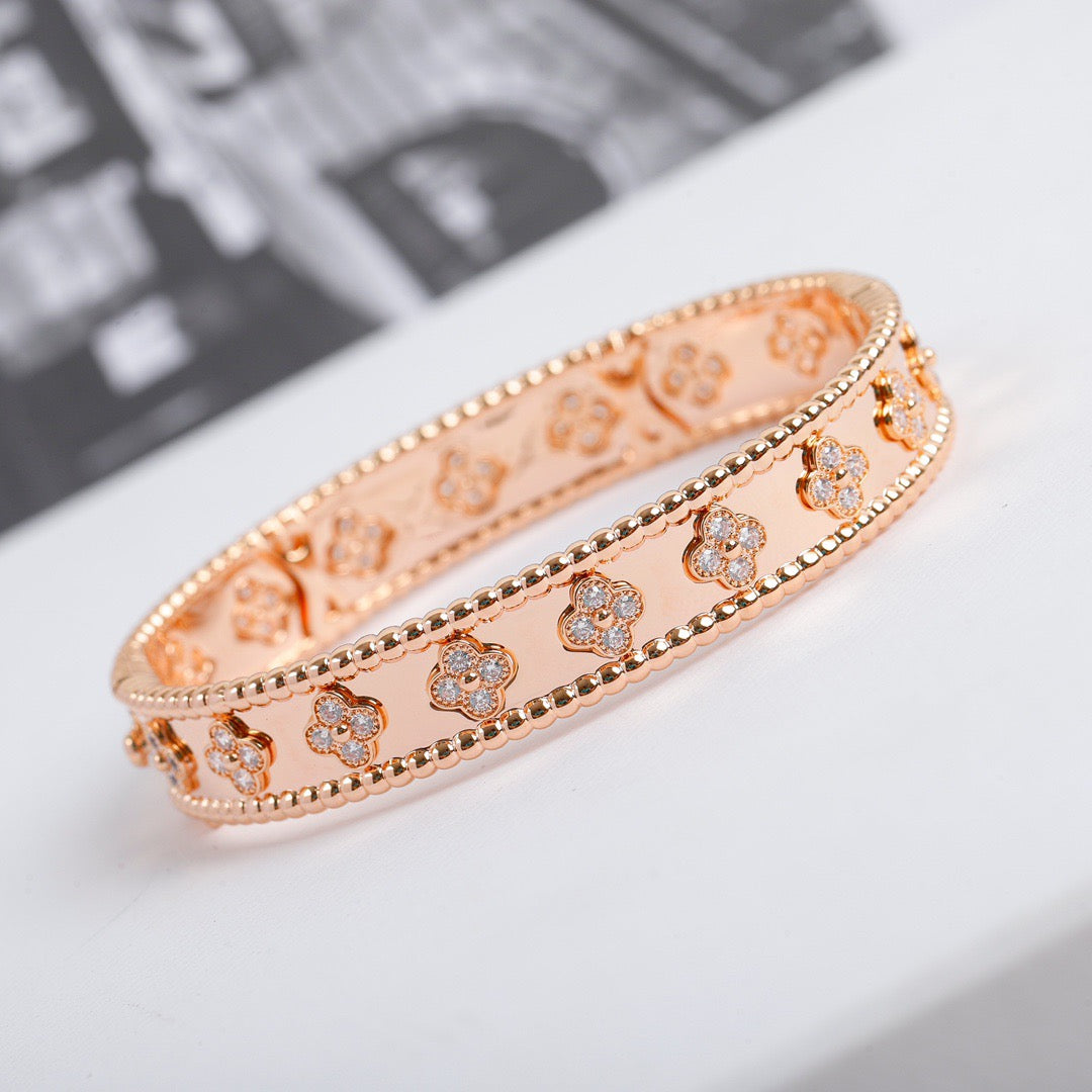 ¡®Dream¡¯CLOVER BRACELET 8MM DIAMONDS