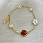 ¡®Dream¡¯LUCKY SPRING 5 MOTIF BRACELET