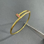 [Dream JURI]JUSTE BRACELET 2.5MM DIAMONDS NEW