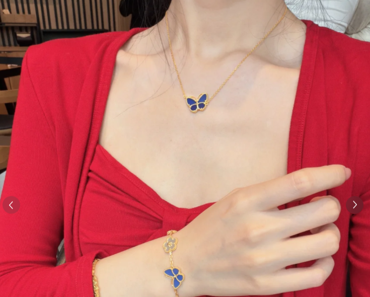 [Dream] BUTTERFLY BLUE   NECKLACE