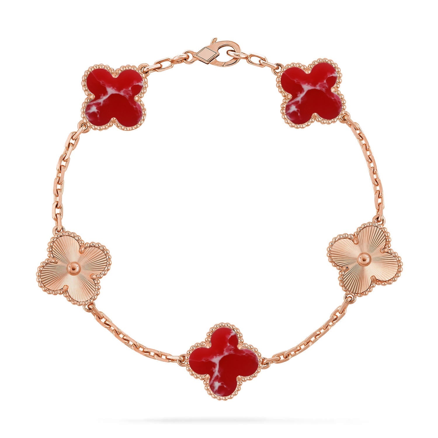 [Dream]Neue CLOVER 5 MOTIV ROTES MUSTER ARMBAND KOLLEKTION