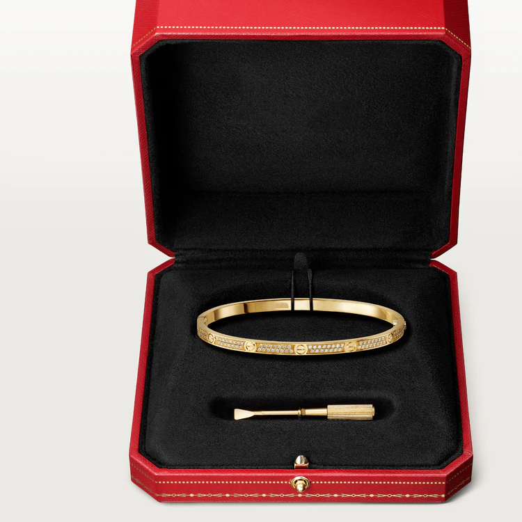 ¡®Dream¡¯LOVE BRACELET 3.65MM DIAMOND-PAVED