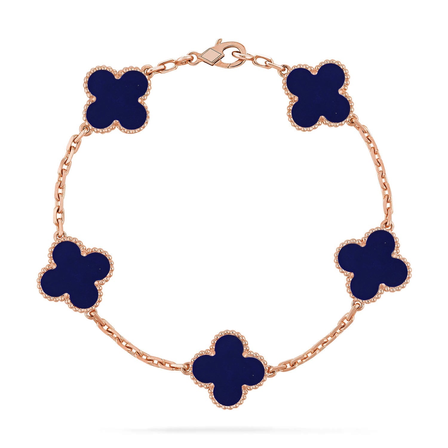 [Dream]Neue CLOVER 5 MOTIF LAPIS LAZULI ARMBAND KOLLEKTION