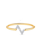 „Dream“-VOLTE-UPSIDE-DOWN-Armband aus Gold und Diamanten