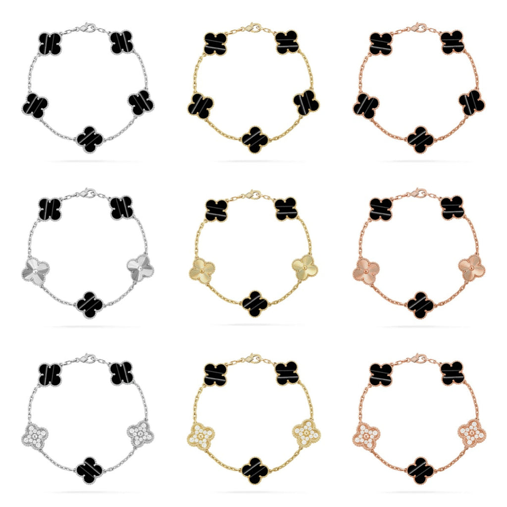 [Dream]Neue CLOVER 5 MOTIF PULSAR STONE ARMBAND KOLLEKTION