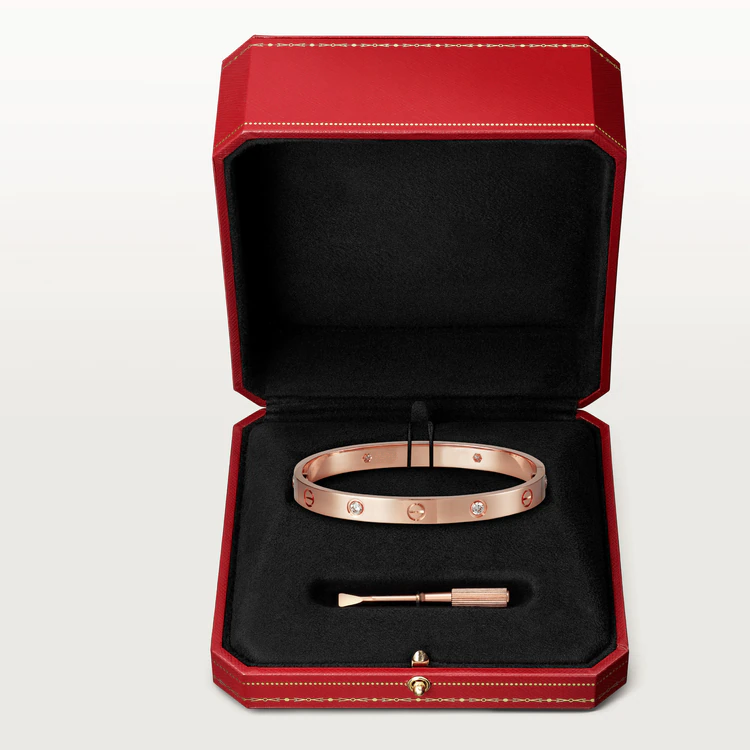 ¡®Dream¡¯LOVE BRACELET 6.1MM 4 DIAMONDS