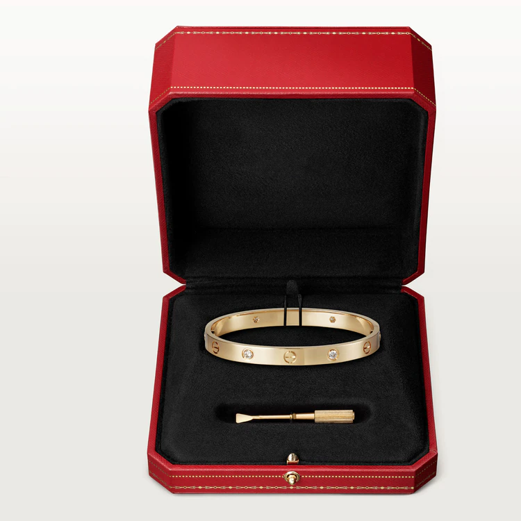 ¡®Dream¡¯LOVE BRACELET 6.1MM 4 DIAMONDS