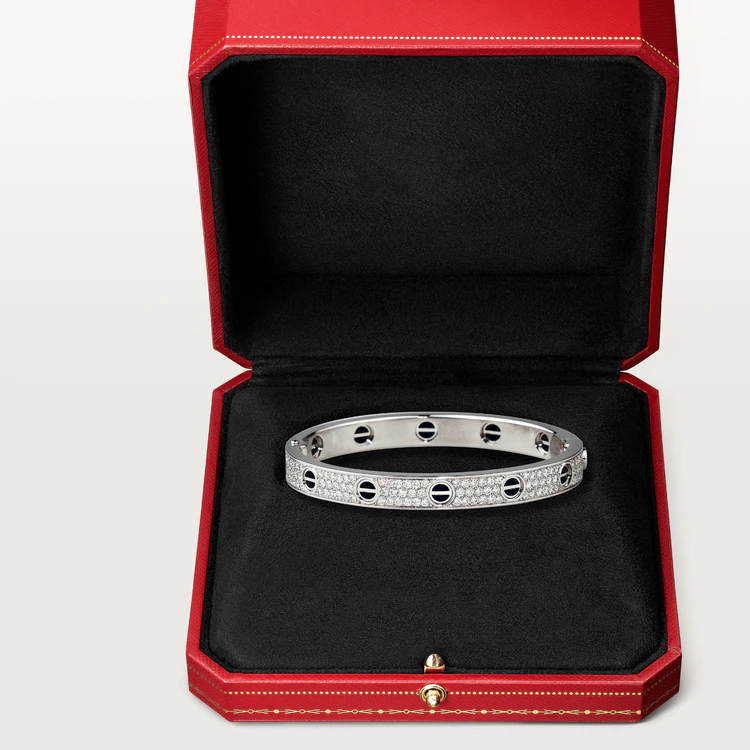 ¡®Dream¡¯LOVE BRACELET 6.1MM DIAMOND-PAVED CERAMIC