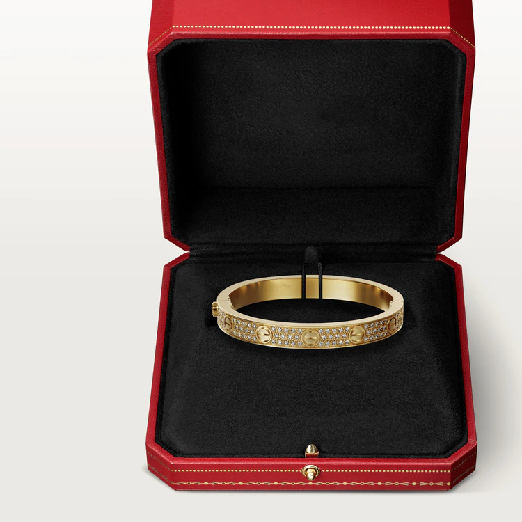 ¡®Dream¡¯LOVE BRACELET 6.1MM DIAMOND-PAVED