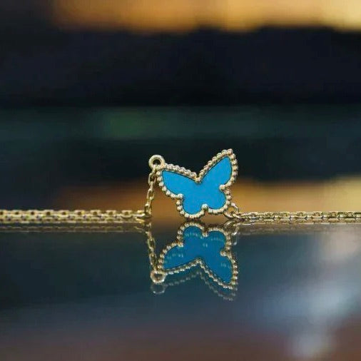 ¡®Dream¡¯BUTTERFLY TURQUOISE BUTTERFLY BRACELET