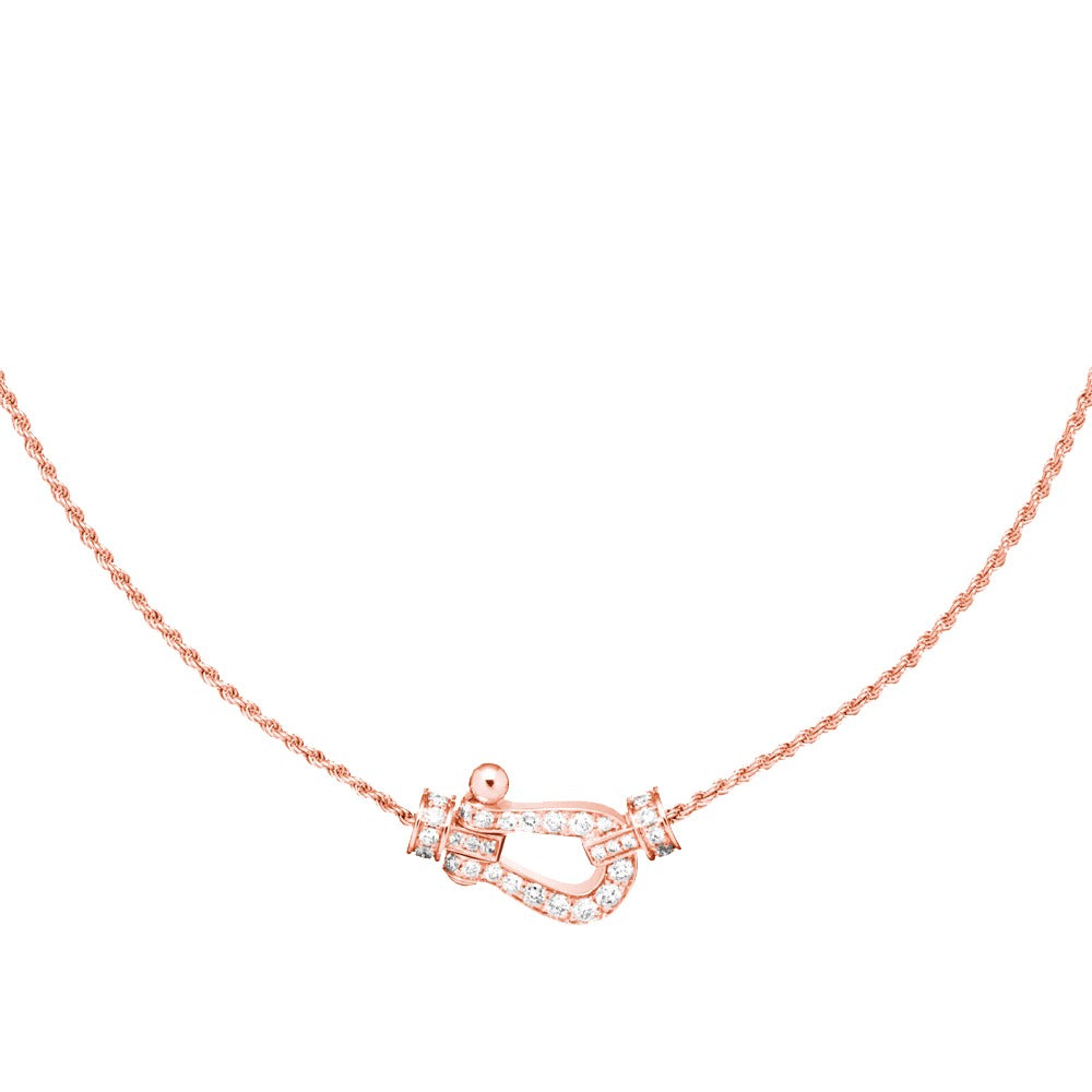 „Dream“FORCE 10 ROSÉGOLD-DIAMANT-HALSKETTE