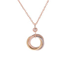 „Dream“-Halskette TRINITY SILBER GOLD ROSÉGOLD