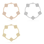 [Dream] Neue CLOVER 5 MOTIF FULL DIAMOND ARMBANDKOLLEKTION