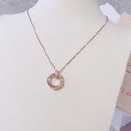 „Dream“-TRINITY-Halskette GOLD DIAMANTEN
