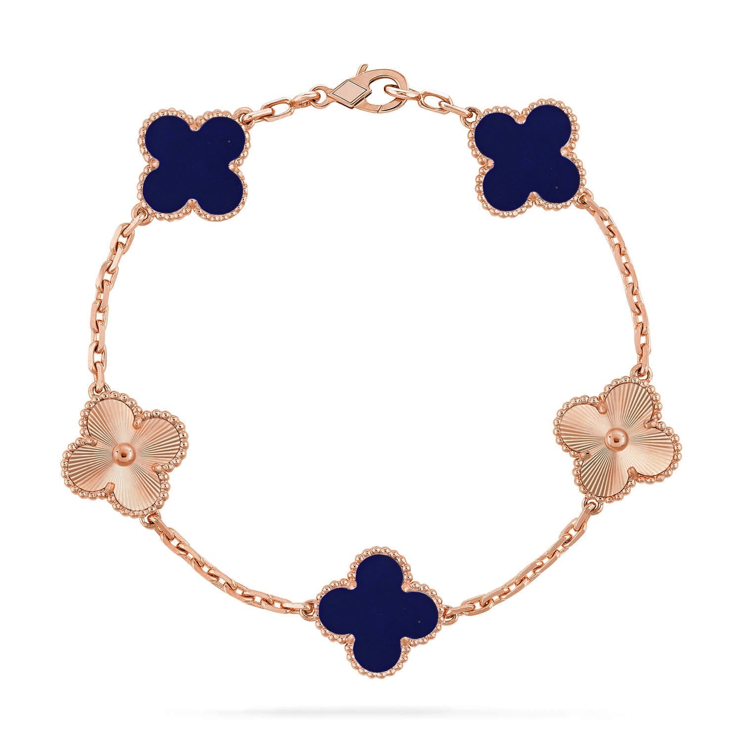 [Dream]Neue CLOVER 5 MOTIF LAPIS LAZULI ARMBAND KOLLEKTION