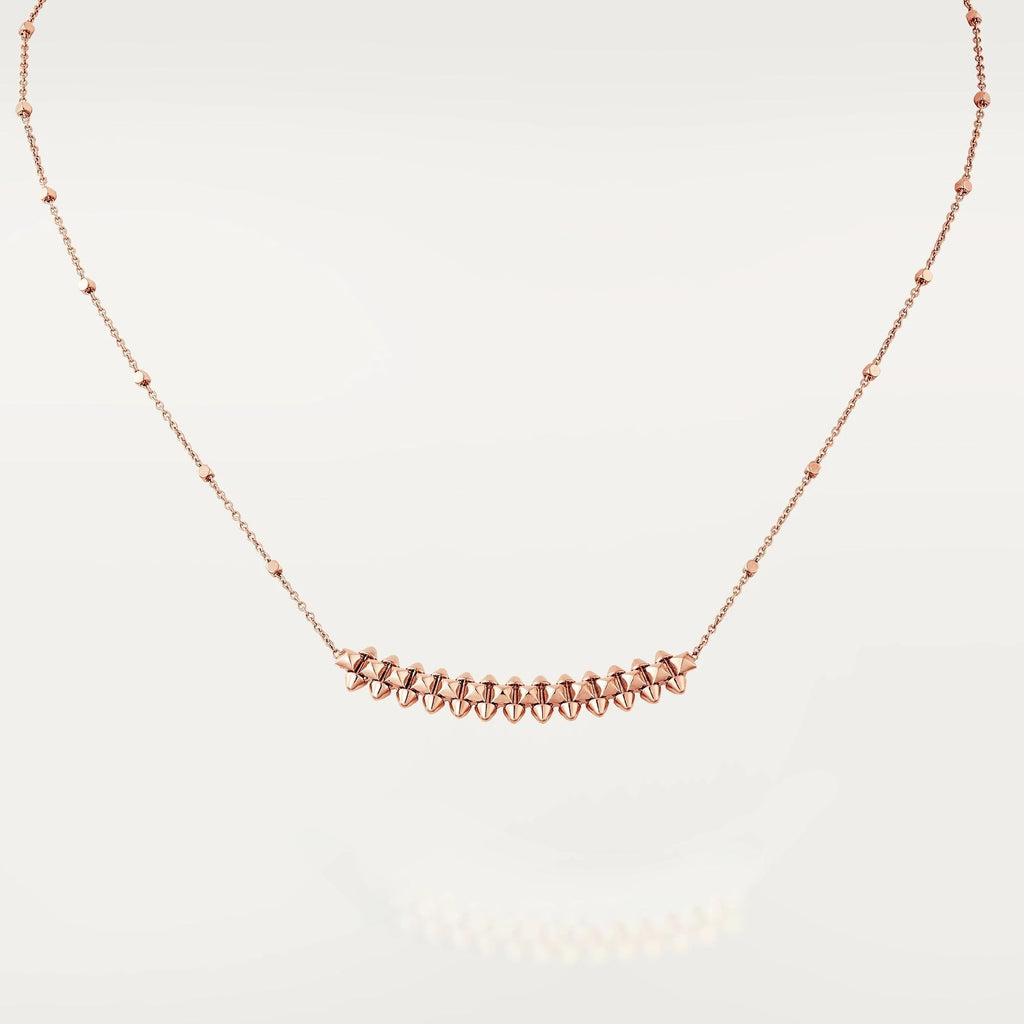 Traum-Halskette mit rosa und goldfarbenem Konflikt