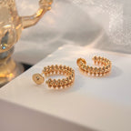 ¡®Dream¡¯CLASH SMALL HOOP EARRINGS