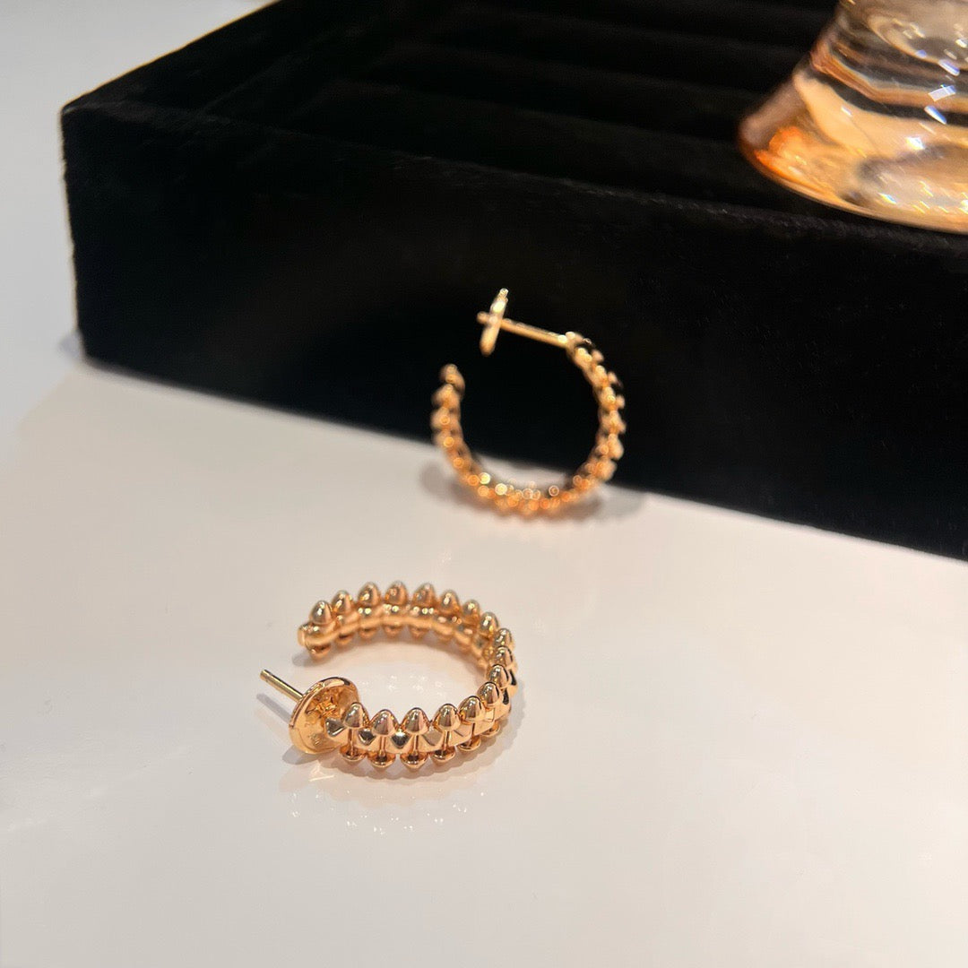 ¡®Dream¡¯CLASH SMALL HOOP EARRINGS
