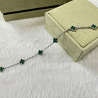 [¡®Dream¡¯]CLOVER 6 MOTIF MALACHIT-ARMBAND
