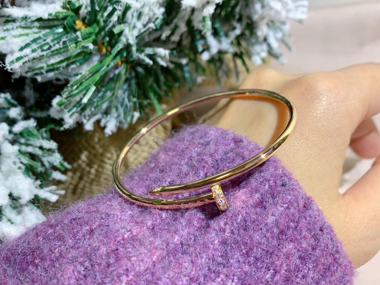 ¡®Dream¡¯JUSTE BRACELET 2.5MM DIAMONDS