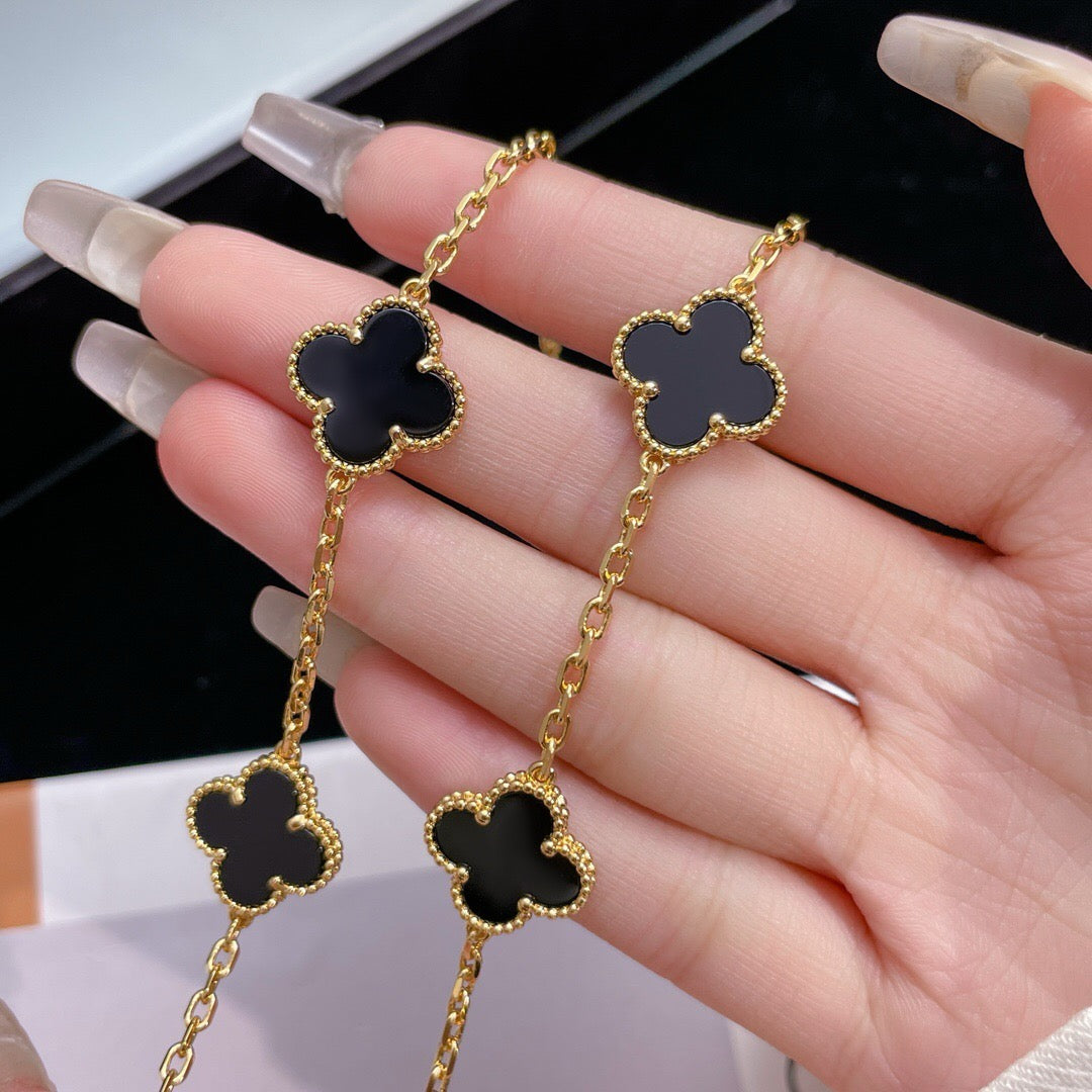 ¡®Dream¡¯CLOVER ONYX HALSKETTE MIT 10 MOTIVEN