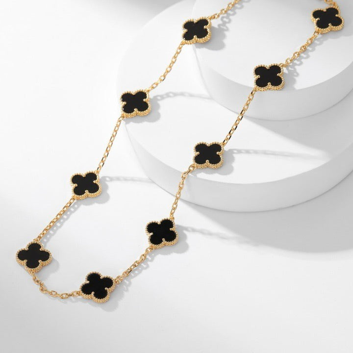 ¡®Dream¡¯CLOVER ONYX HALSKETTE MIT 10 MOTIVEN
