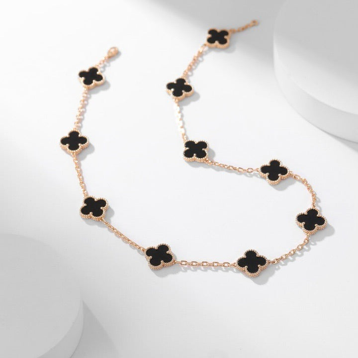 ¡®Dream¡¯CLOVER ONYX HALSKETTE MIT 10 MOTIVEN