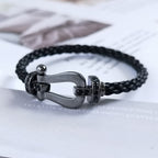 ¡®Dream¡¯FORCE GROSSE SERIE HUFEISEN SCHWARZES SAMURAI ARMBAND