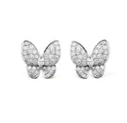 „Dream“-BUTTERFLY-ALL-DIAMANT-OHRRINGE