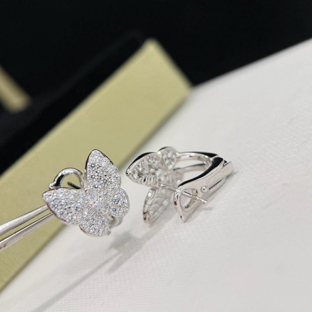 „Dream“-BUTTERFLY-ALL-DIAMANT-OHRRINGE