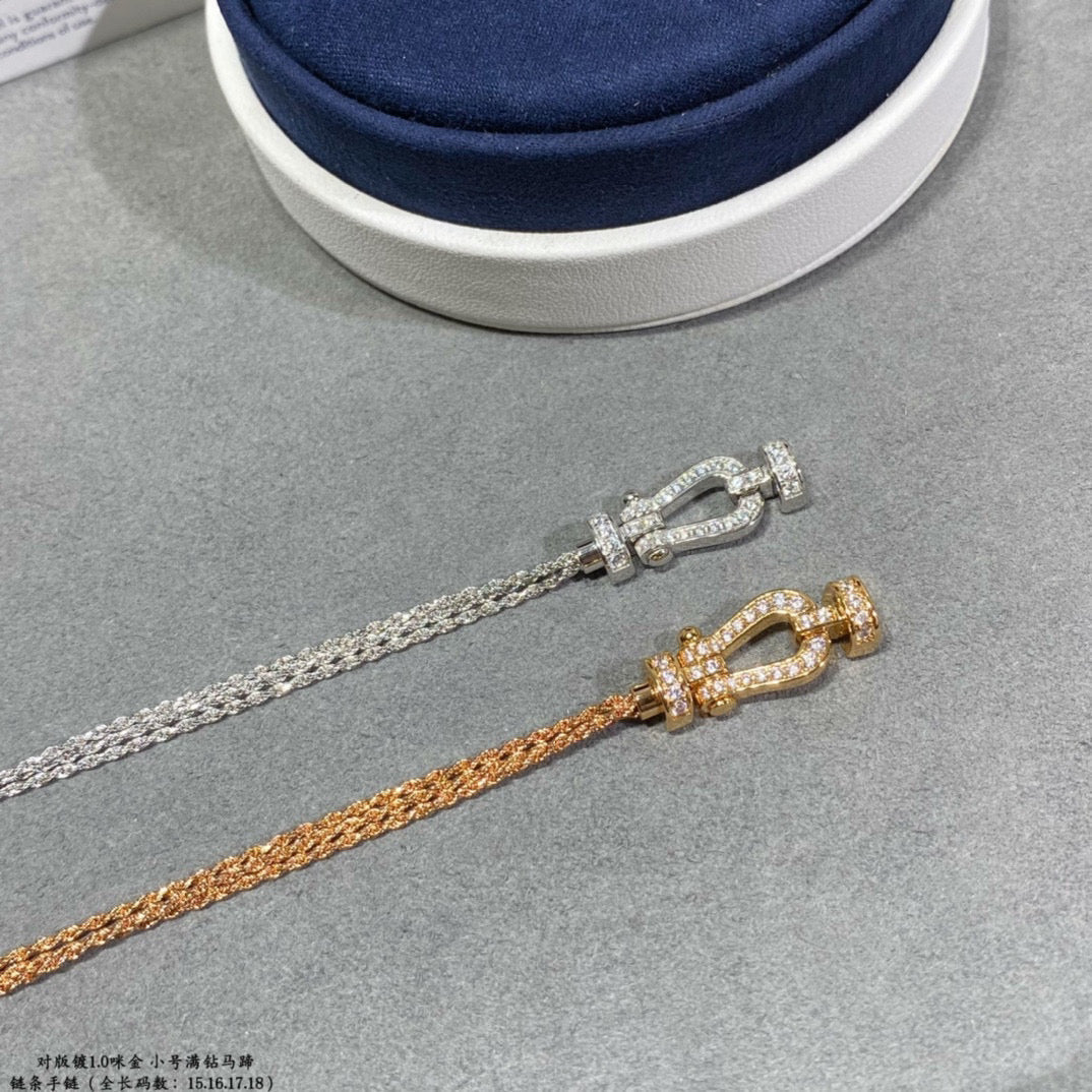 ¡®Dream¡¯FORCE KLEINE HUFEISEN DIAMANTKETTENARMBAND