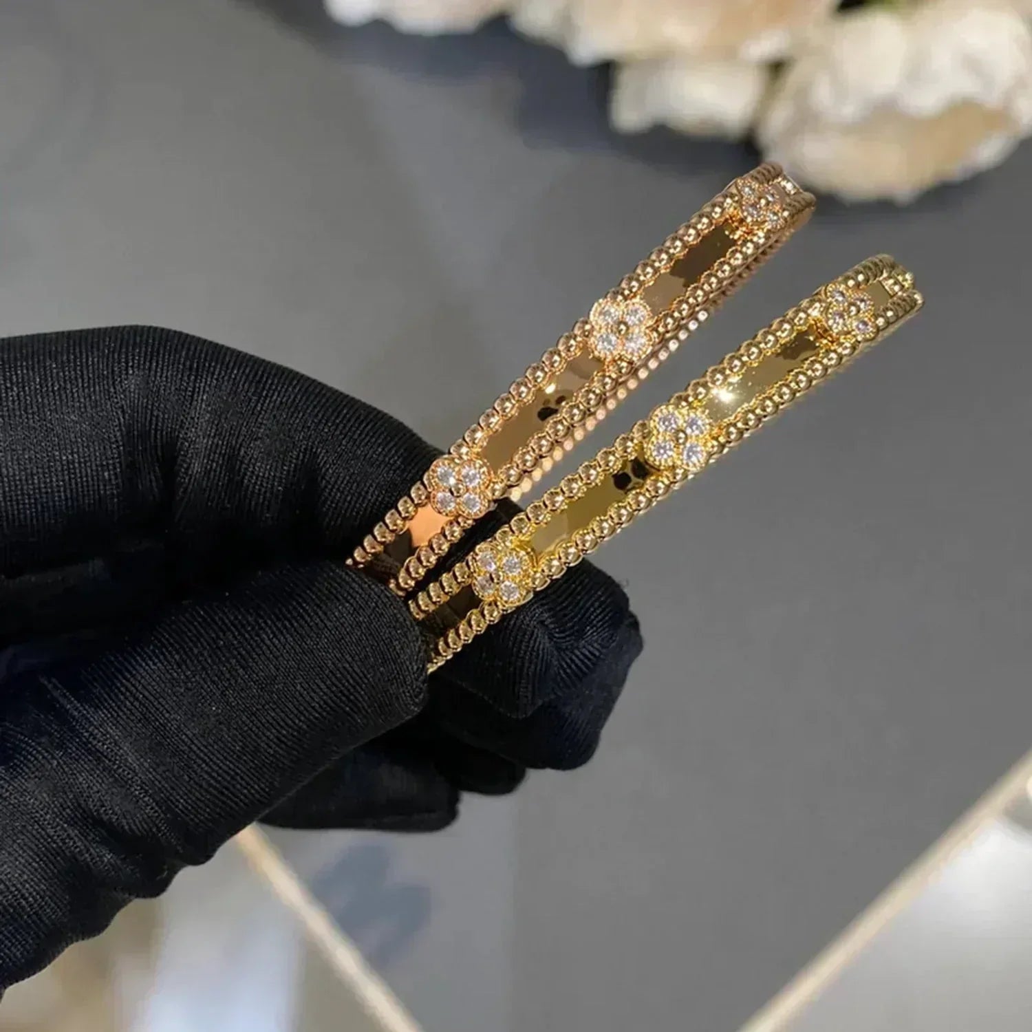 „Dream“-KLEE-ARMBAND 4MM DIAMANTEN