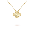 ®DREAM® クローバー 15MM レーザーネックレス