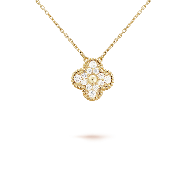 "Dream"CLOVER 15MM DIAMANT EINZELNE BLUMENKETTE