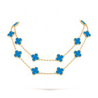 ¡®Dream¡¯CLOVER 20 MOTIFS TURQUOISE GOLD