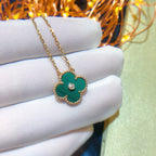 ¡®Dream¡¯CLOVER 15MM DIAMANT-TÜRKIS-HALSKETTE