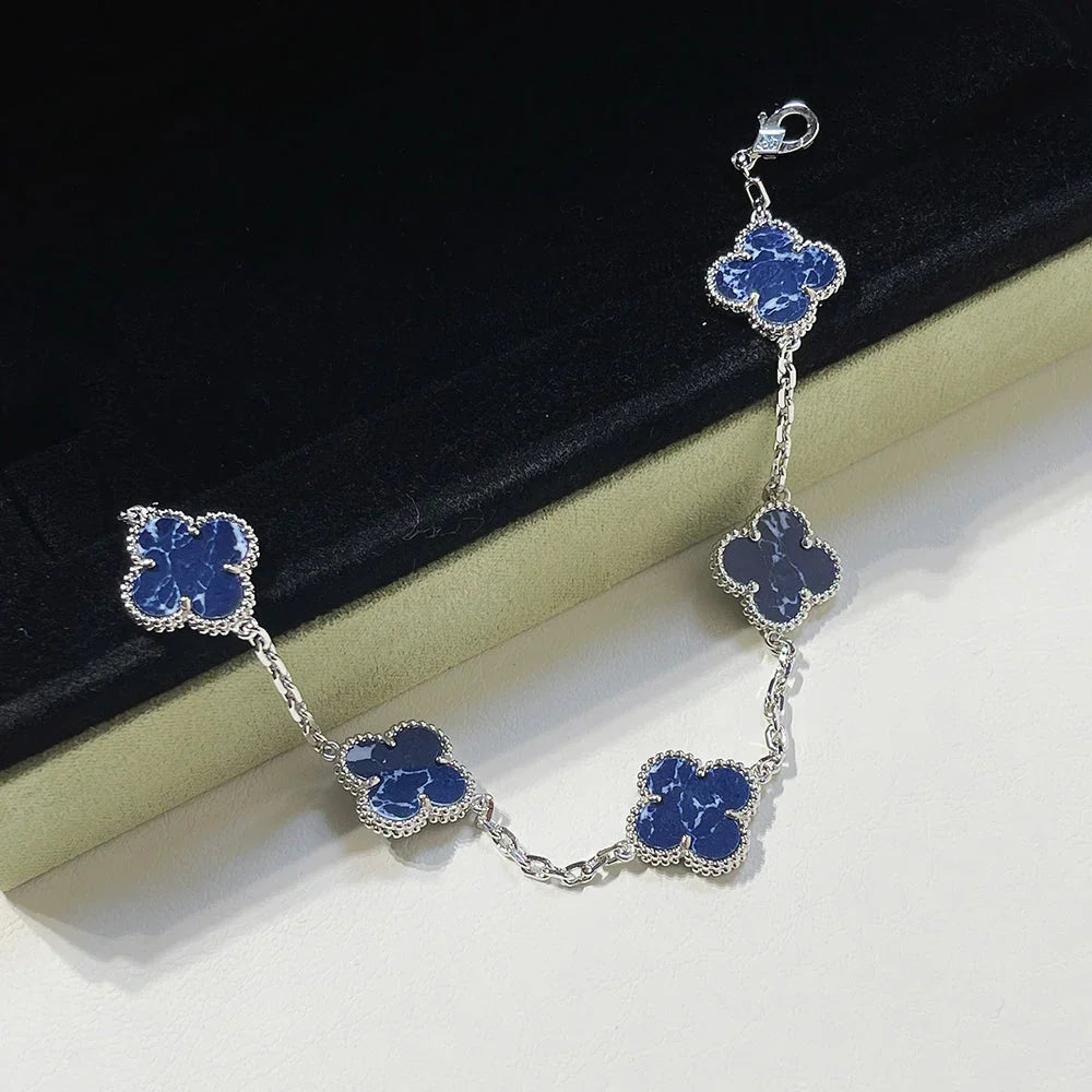 [Dream]New CLOVER 5 MOTIF PIETERSITE BRACELET COLLECTION