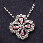 „Dream“-HALSKEKETTE VOLLES MOTIV DIAMANT 16 MM MEHRERE FARBEN
